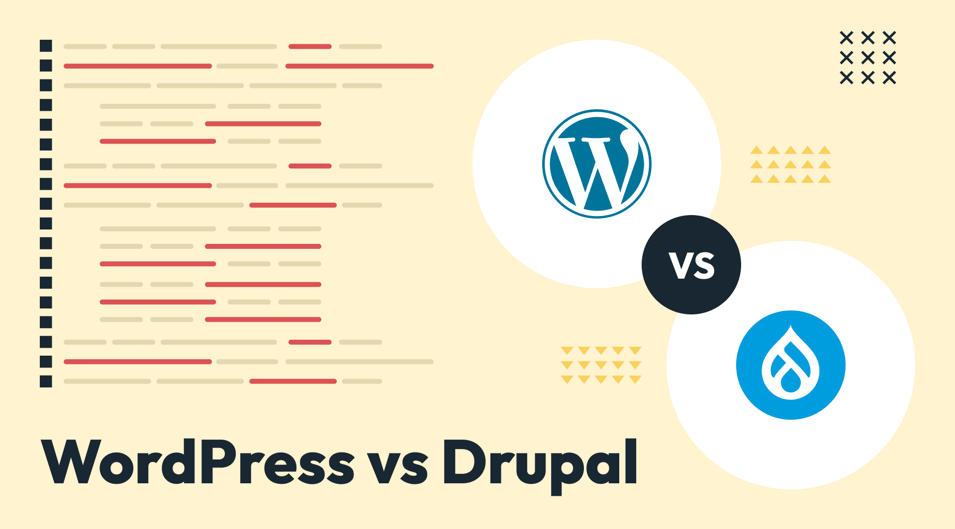 WordPress vs Drupal